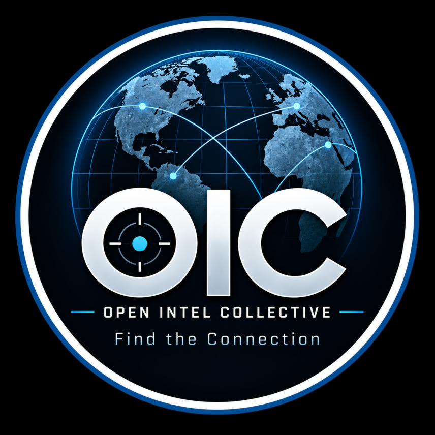 Open Intel Collective globe emblem